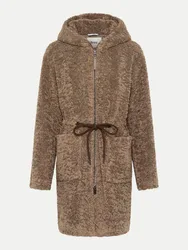 Teddyfellmantel YASMIN Braun 38