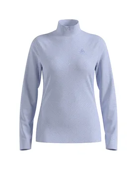 Sous-pull zippé Roy bleu clair M - Odlo - FashionsVida