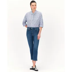 Pantalón vaquero de mujer de corte slim estilo 7-8