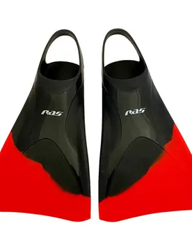 Silicone Swimming Fins Black / Red EU 35-38 unisex - Ras - FashionsVida