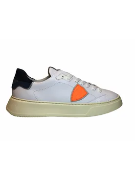 Sneaker uomo - temple low man - bianco - Philippe Model - FashionsVida