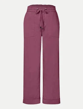 Straight-Leg Hose Amalia Violett 44/28 - Street One - FashionsVida