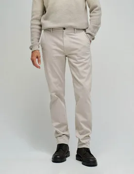 Pantalones chino de pierna slim de hombre - Salsa Jeans - FashionsVida