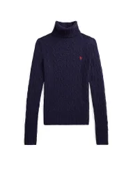 POLO Rollkragenpullover dunkelblau S damen