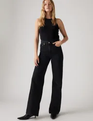 Levi's Wide Leg Jeans Black female