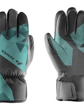 Guanti da sci per bambini SILLIAN.STX 2.0 turchese 6 - Zanier - FashionsVida