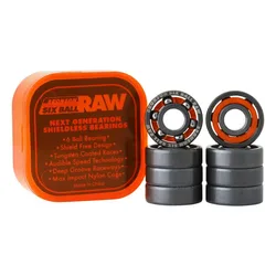 Roulements 6-ball Raw Speed Co 8 Unités One Size unisex