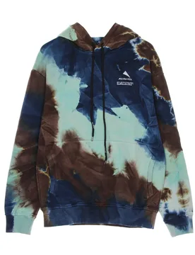 Felpa Leggera Cappuccio Uomo Multicolor Hoodie Multicolor - MAUNA-KEA - FashionsVida