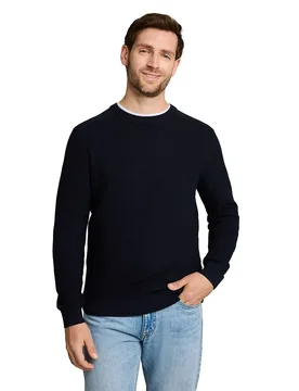 Maglione 1052206 Dark Chocolate Brown Melange M - Tom tailor - FashionsVida