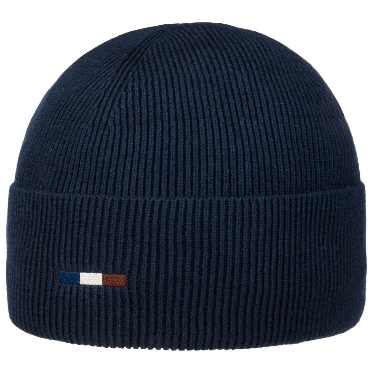Uni Rib Beanie Hat with Cuff by - navy - Size: One Size - Bugatti - FashionsVida