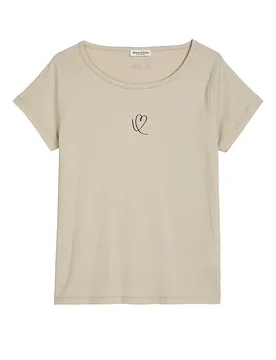 Marc O'Polo Camiseta beige M - Marc O'Polo - FashionsVida