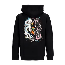 Felpa Cappuccio Uomo Ryu Hoodie Black