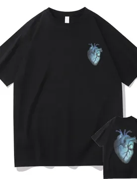 Le Monde Chico Album Tshirt PNL French Rap Band T Shirt QLF Heart Graphic Print T-shirts Men Women Hip Hop Oversized T Shirts - Aliexpress - FashionsVida