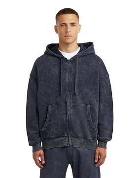 Sweat-shirt à Zip Washed Loose Salute Smokey GD S - G-Star - FashionsVida