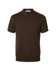Poloshirt dunkelrot S Herren