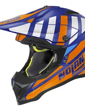 Casco Moto Cross Enduro N53 CLIFFJUMPER 077 Imperator taglia S - Nolan - FashionsVida
