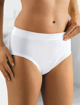 Damen-Sicherheitsslip - Weiß - female - Size: 40/42 - Avena - FashionsVida