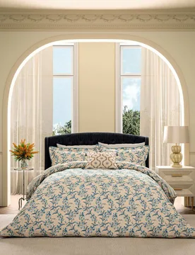 Onslow Trellis Cushion Cream Mix - V&A - FashionsVida