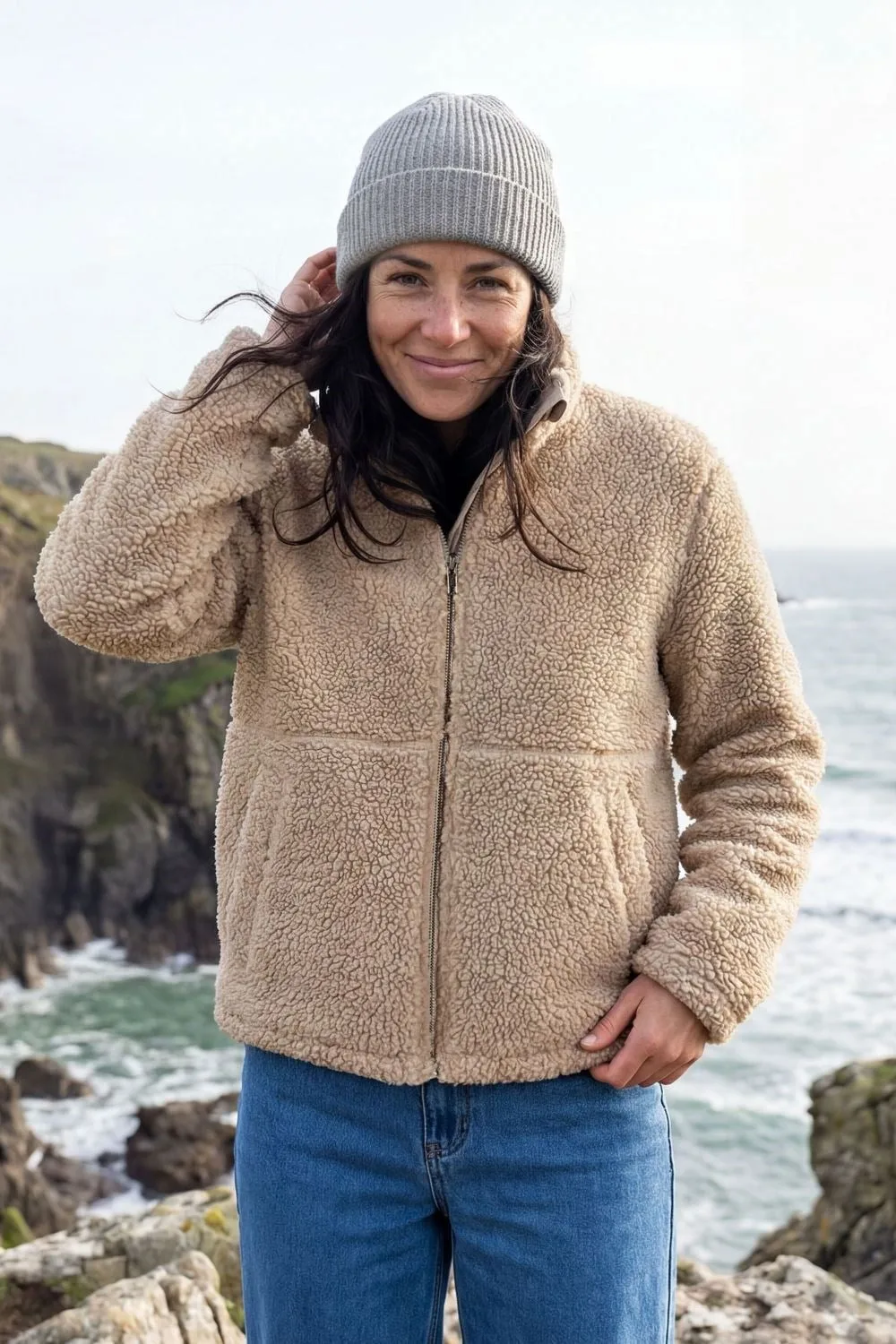 Women's Sherpa Fleece - - Size: 12 - Rapanui - FashionsVida