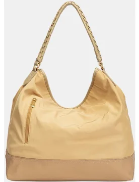 Bolso de hombro bicolor con asa trenzada - Abbacino - FashionsVida