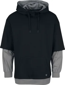 Kapuzenpullover für Männer schwarz/grau "Casual Hoody" von - Männer - male - RED by EMP - FashionsVida