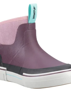 Out Of The Ordinary Rubber Womens Fig Wellington Boots - Purple - Size Uk 5 - XTRATUF - FashionsVida