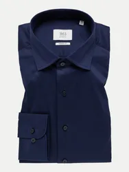 Modern-Fit Luxury Hemd Blau 43