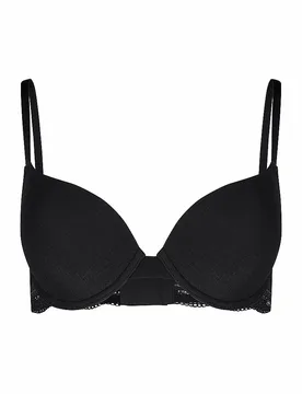 Soutien-gorge à armatures CLASSICOTTON noir noir 75A - Skiny - FashionsVida