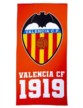 Serviette Beach-180x90cm Orange / White One Size unisex - Valencia cf - FashionsVida