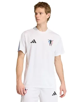 T-shirt à Manches Courtes Jude Bellingham House Of Tiro White L - Adidas - FashionsVida