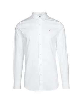 Camisa Slim Fit SABIM blanco L - Tommy Jeans - FashionsVida
