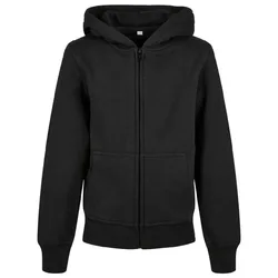 Felpa Con Zip Organic Basic Black 122-128 cm