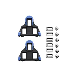 Tacchette per pedali bici SPD SL SM SH-12 blu semi mobile