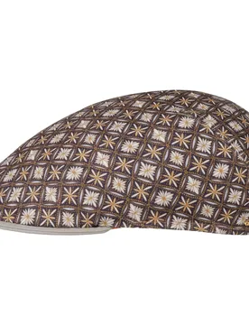 Harford Flat Cap by Gold - brown - Size: S (54-55 cm) - Lierys - FashionsVida