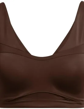 Womens Smartform Evolution Mid Medium Impact Sports Bra In Brown - Size 8 Uk - Under armour - FashionsVida