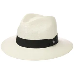 Georgo Panama Traveller Hat by - white-black - Female - Size: S (55-56 cm)