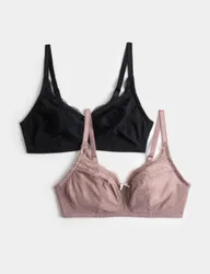 Pack Jasmine Lace Total Support Bras B-H Praline female