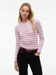 TJW SLIM ESSENTIAL RIB LS female