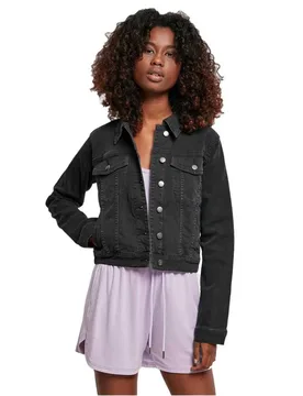 Veste En Jean Organic Black Washed XS - Urban classics - FashionsVida
