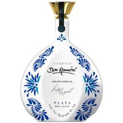 Tequila Cerámica plata Edición especial Luis Miguel Don Ramón