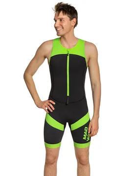 Swmrn Myx-tra Float Sleeveless Trisuit Black M Men - Mad Wave - FashionsVida