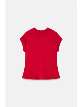 Camiseta de mujer semientallada - Bimani - FashionsVida