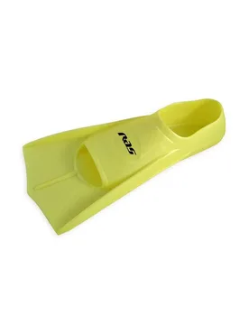 Silicone Swimming Fins Yellow EU 31-32 unisex - Ras - FashionsVida