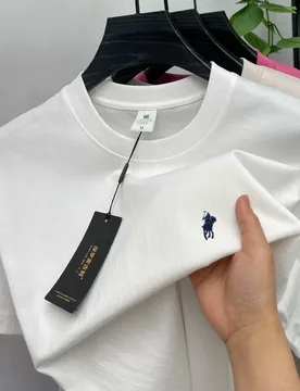 Pure Cotton Short Sleeve Round Neck Men's T-Shirt Hot Selling Luxury Brand Summer Exquisite Pony Embroidery Breathable Top - Aliexpress - FashionsVida