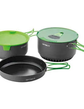 Kochtopfset Terra Camp 4 Pot Set Default Title adult - Optimus - FashionsVida