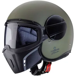 Casco Moto Jet GHOST X Verde Militare Opaco taglia M