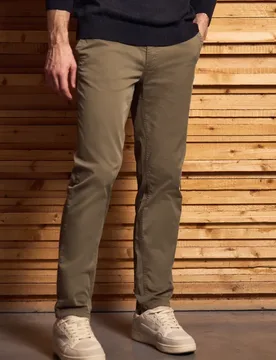 Street One Klassische Chino male Braun - Street One MEN - FashionsVida