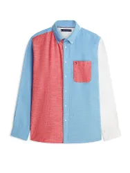 Tommy Hilfiger Hemd rot L Herren