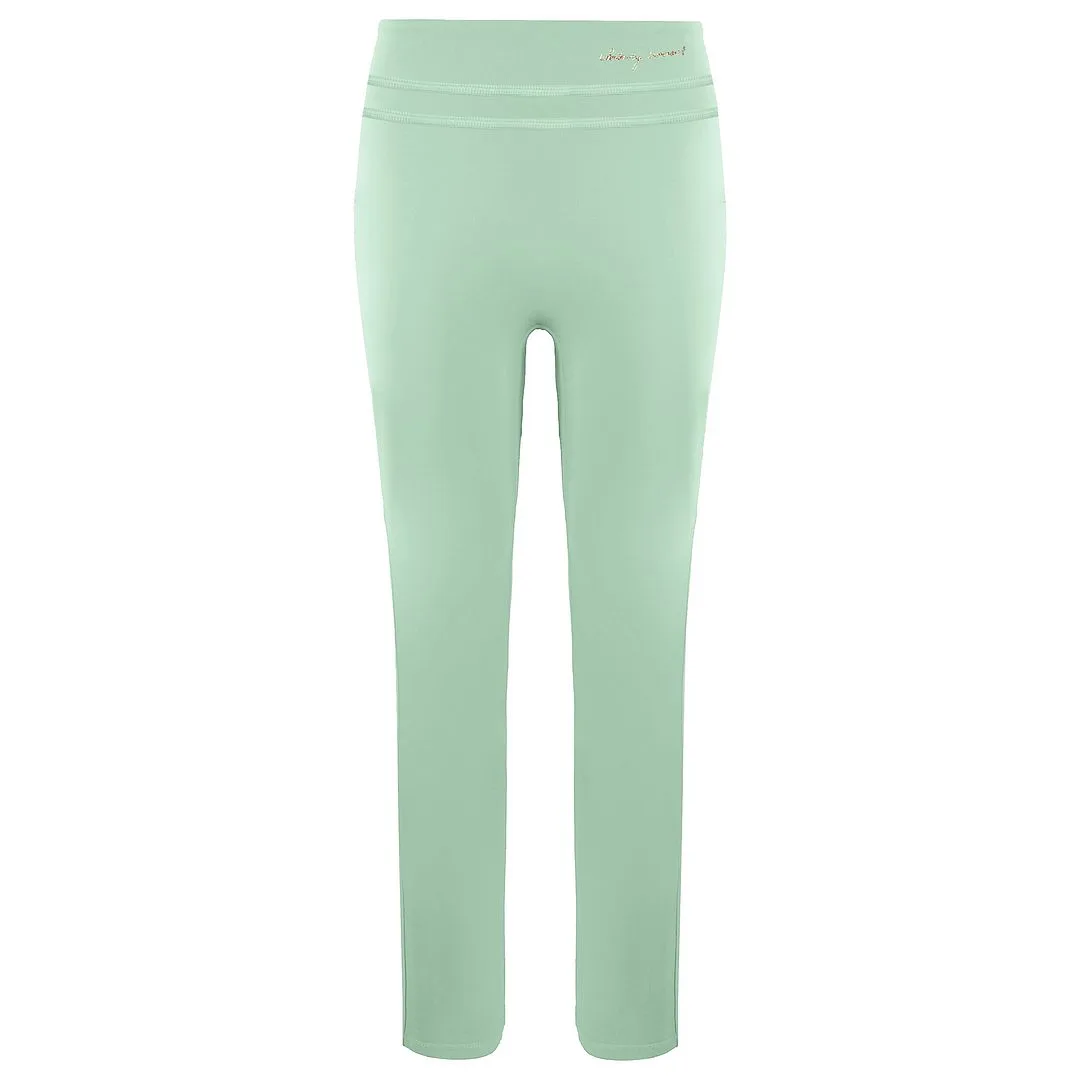 Whitney Simmons Womens Light Green Leggings Nylon - Size X-Small - Gymshark - FashionsVida