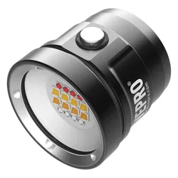 Torcia Subacquea D80f Under Water Video Dive 8000 Lumens 98°